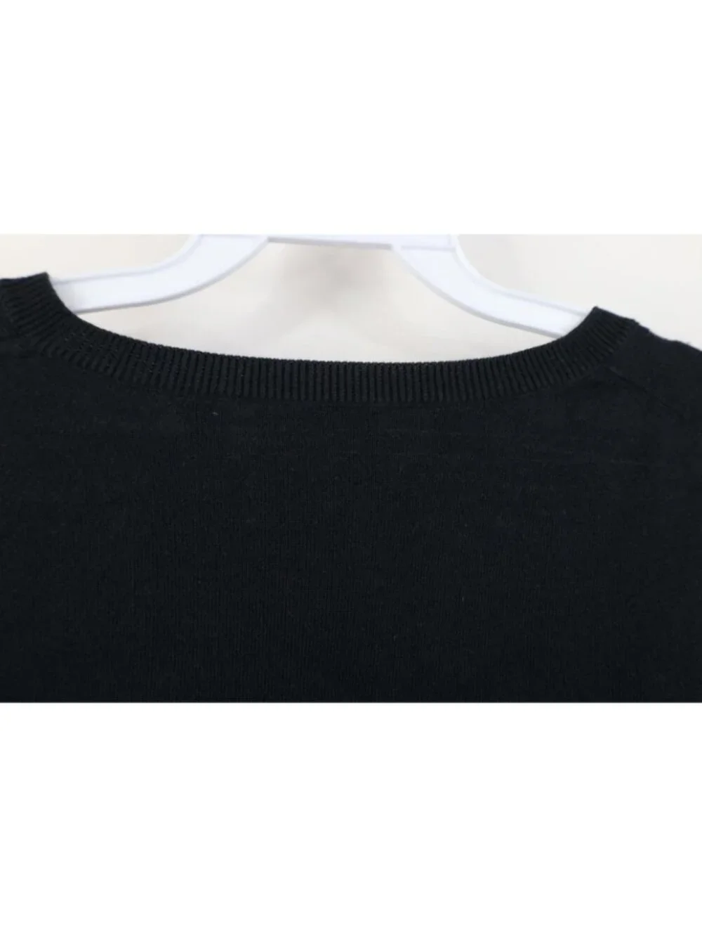 Vintage 90s Ralph Lauren Mens 2XL Faded Pima Cotton Knit Sweater Vest Black